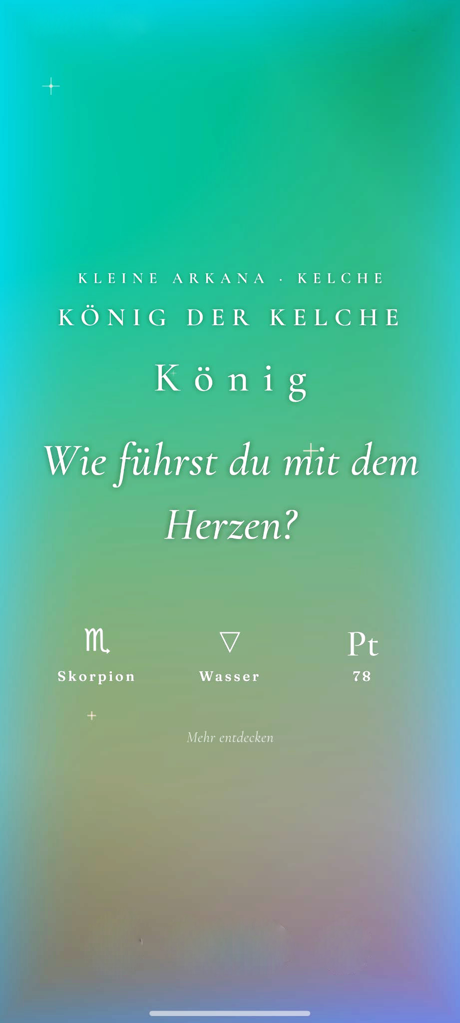 78 Arc Screenshot König der Kelche