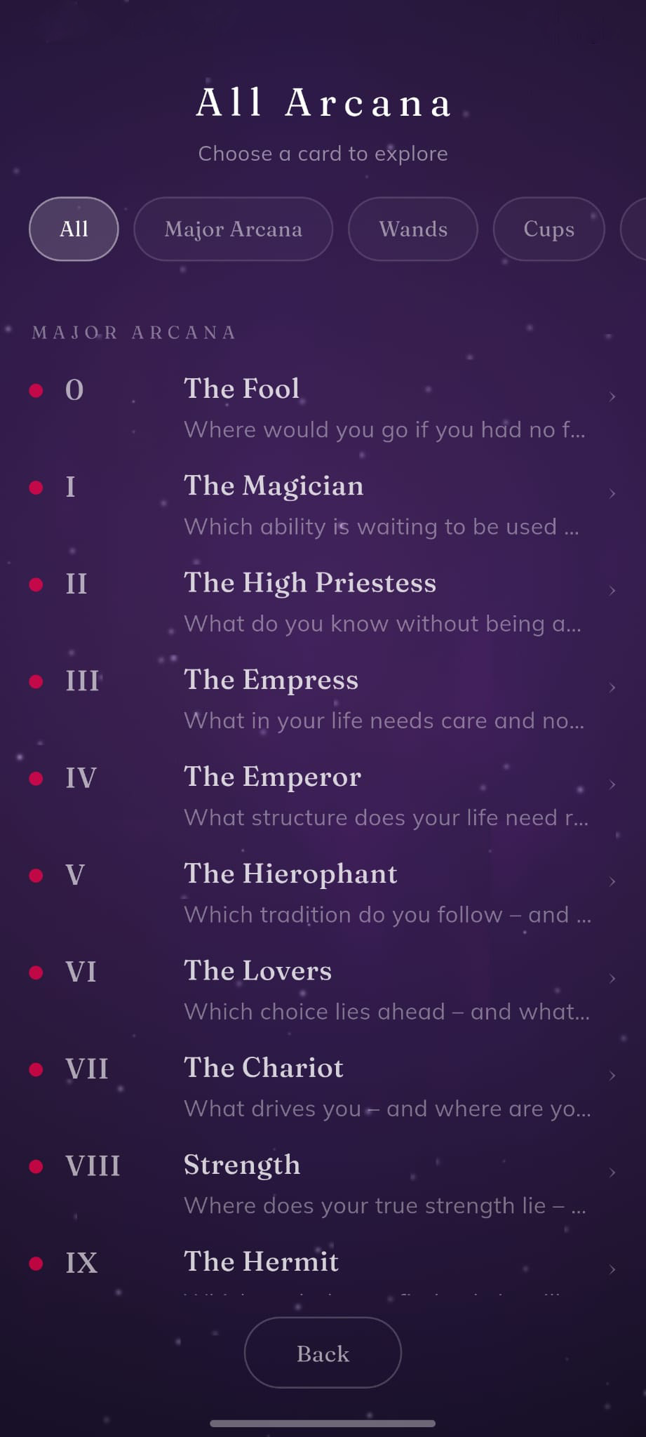 78 Arc · All Arcana