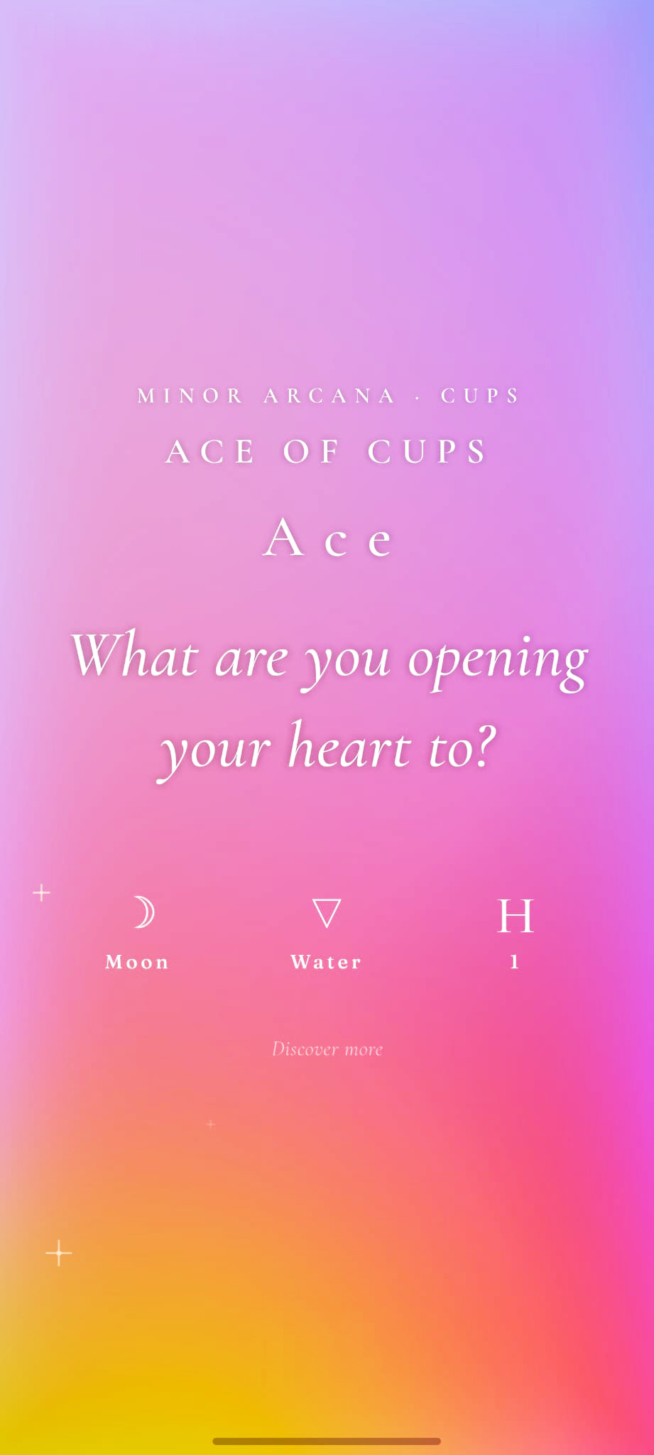 78 Arc screenshot Ace of Cups