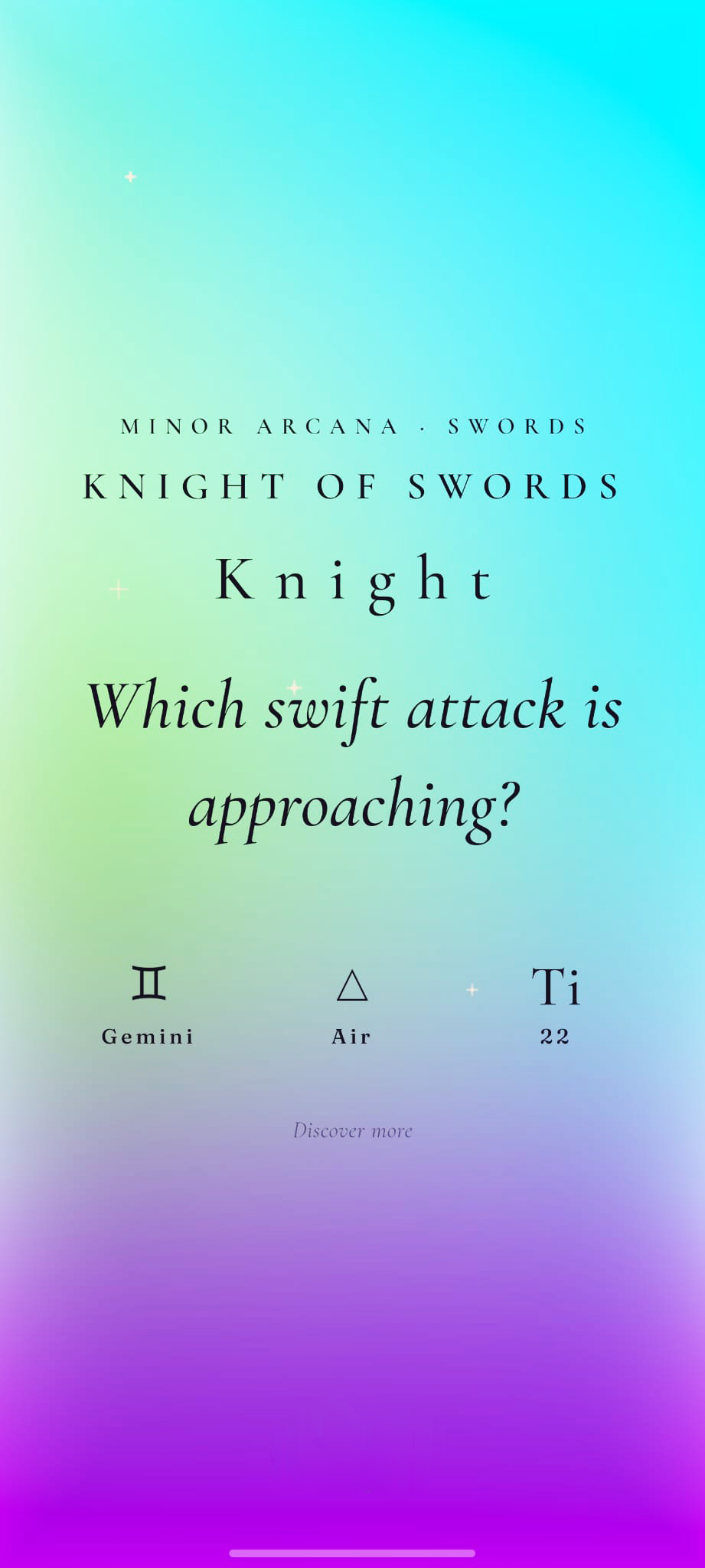 78 Arc screenshot Knight of Swords
