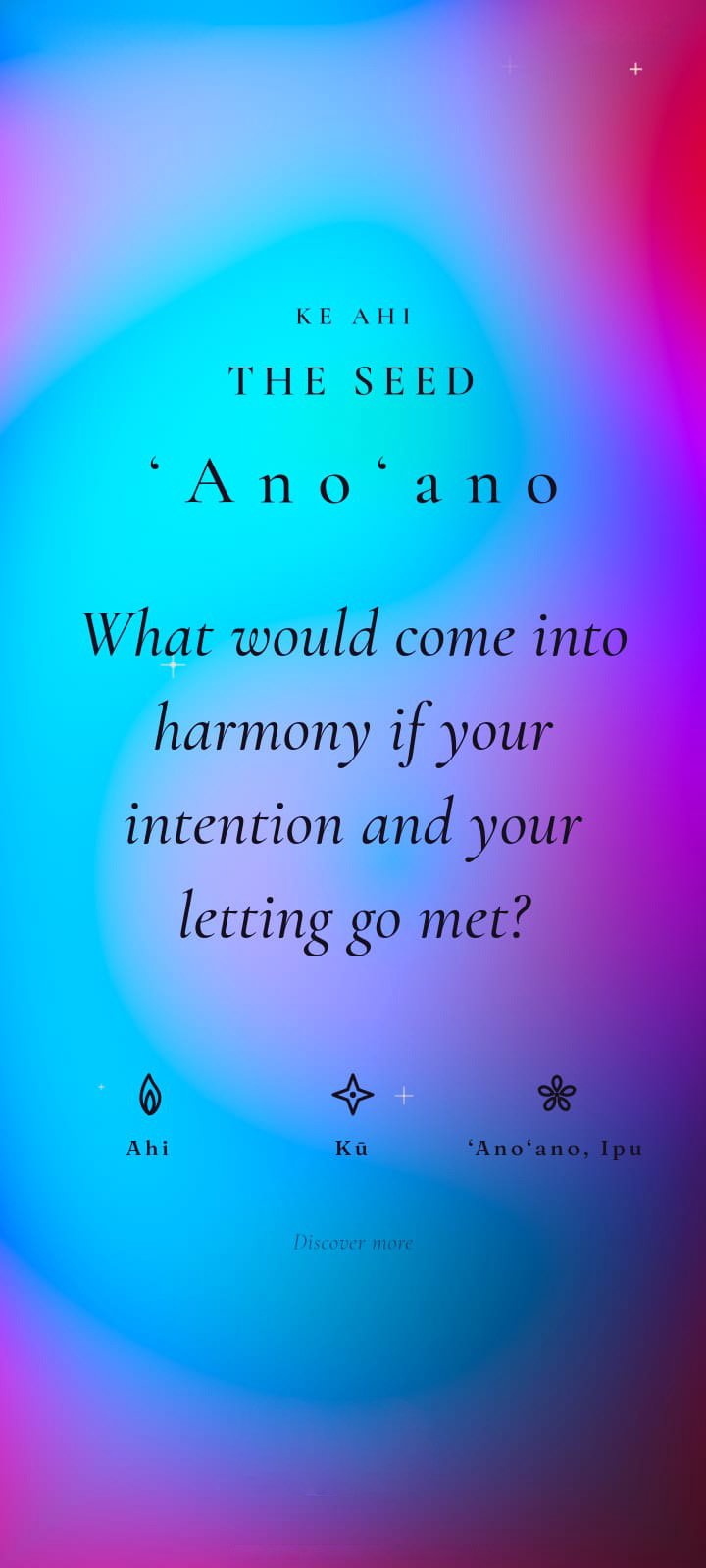 ʻOhana screenshot · aura card