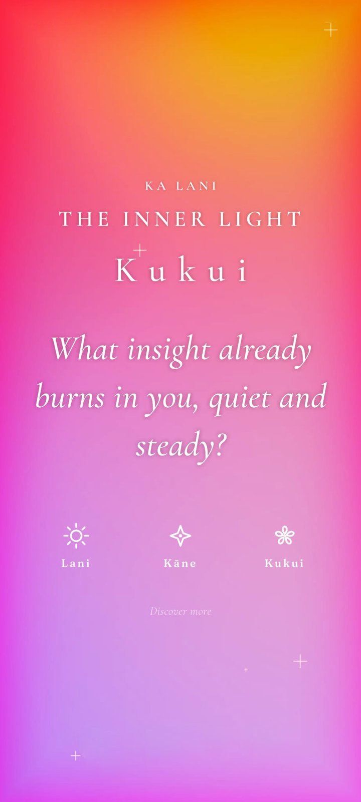 ʻOhana screenshot · aura card