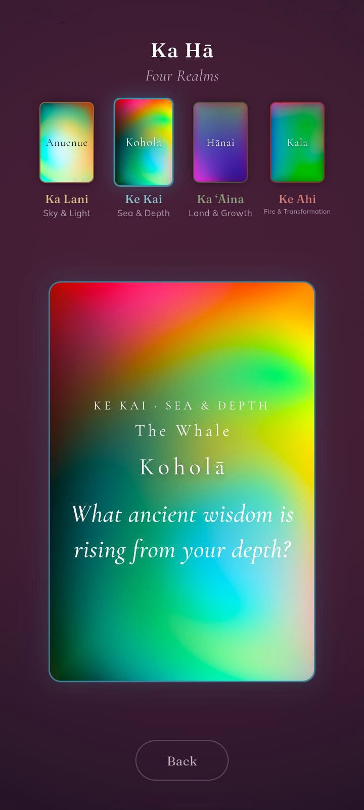 ʻOhana · four-realms reading